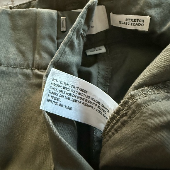 NEW a new day‎ Olive High-Rise Straight Trousers Size 6 - Picture 6 of 6